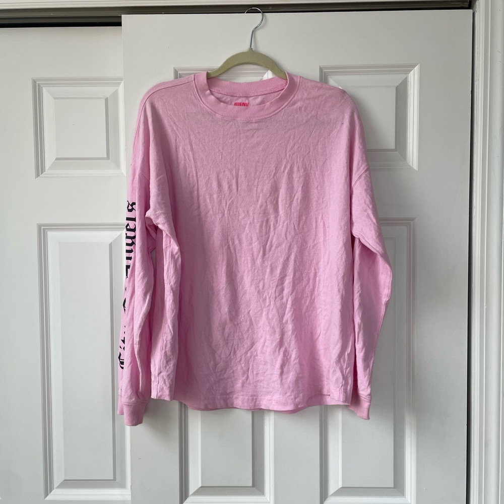 Juicy Couture “City of Angels” Pink Long sleeve T shirt
